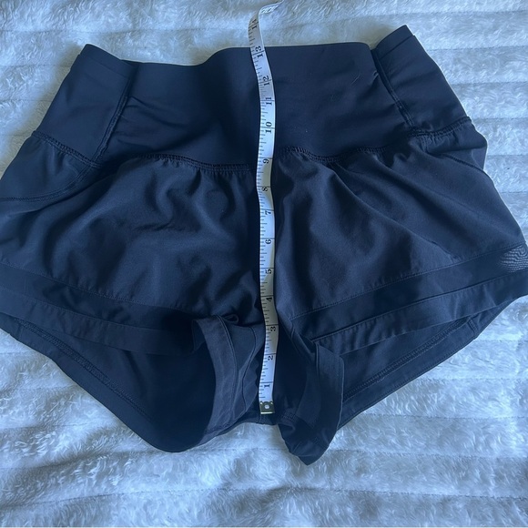 Lululemon Womens Black Pace Perfect 3" Shorts Size 6 - Picture 3 of 9